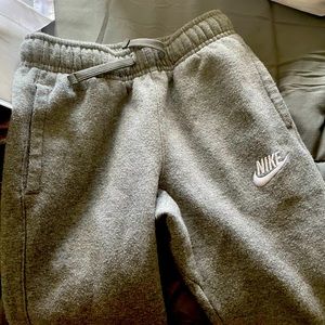 Gray Nike Boys Sweatpants